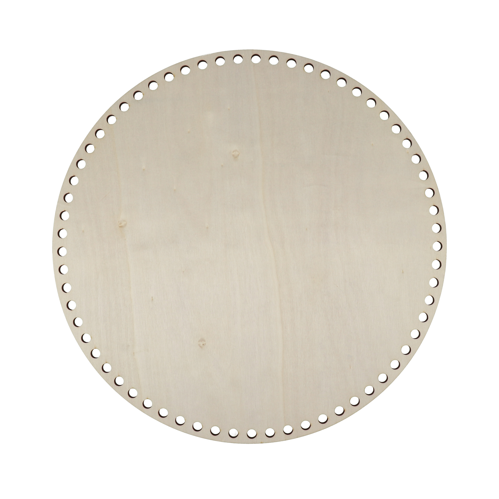 wood bottom bag round 30cm - hole 7mm | 1pc