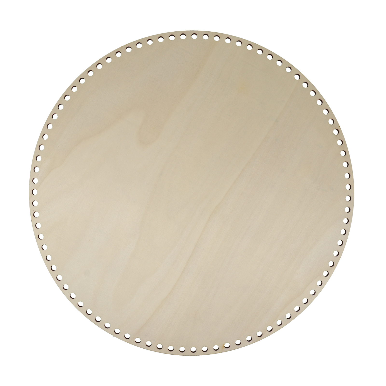 wood bottom bag round 40cm - hole 7mm | 1pc