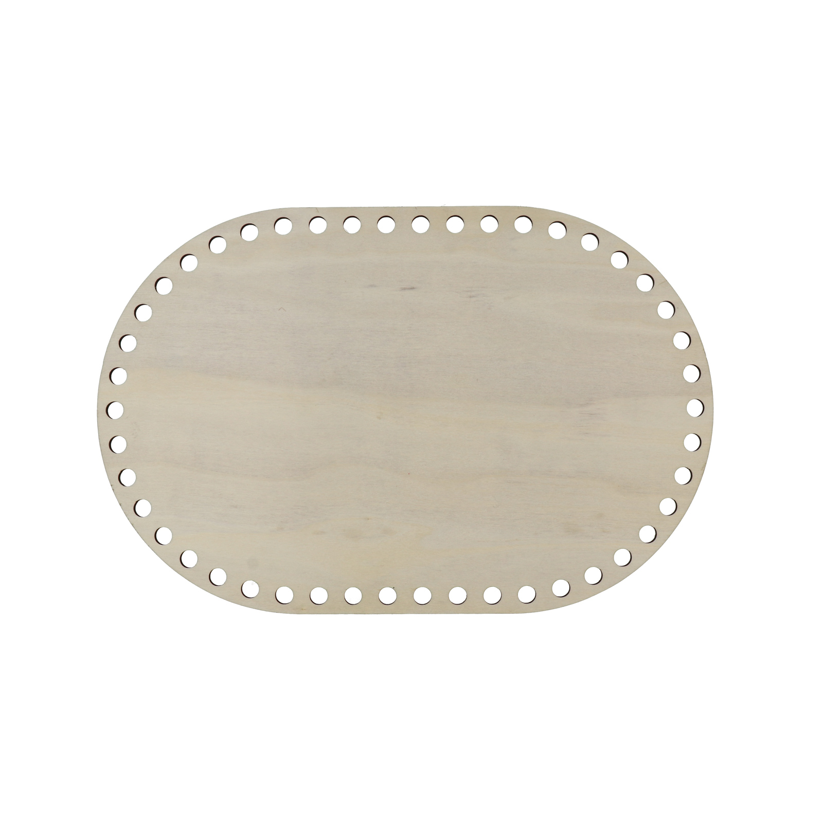 holz taschenboden oval 25x16,5cm - 7mm | 1st