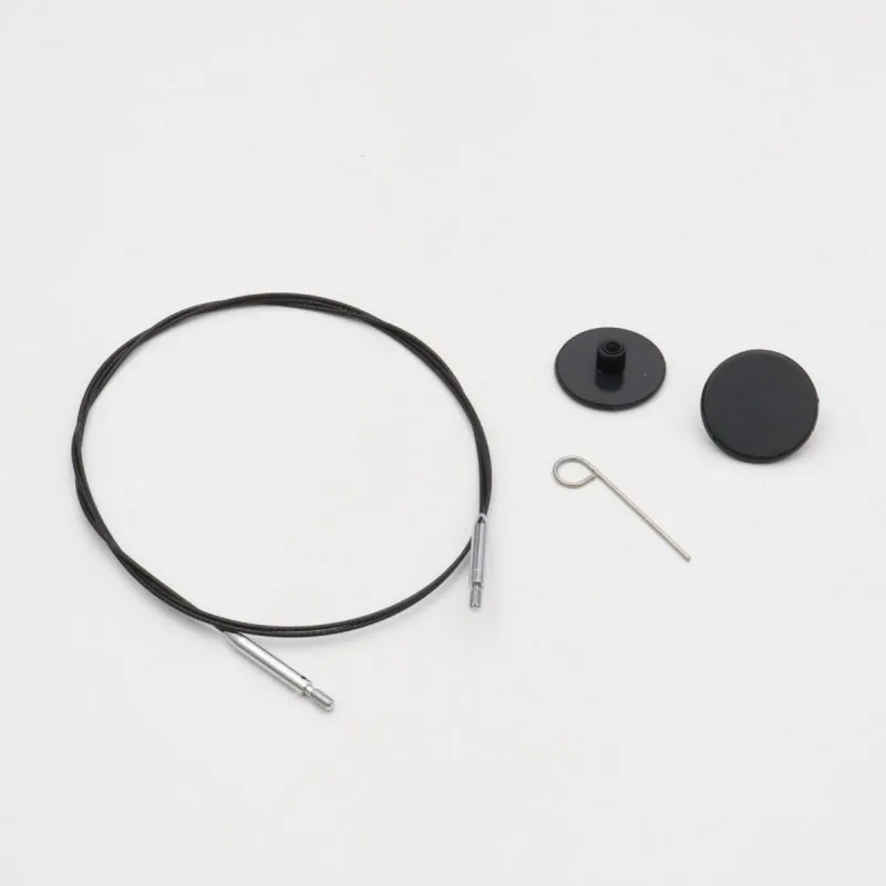 thin & flex stainless steel cables knitpro - 100cm | 1pc