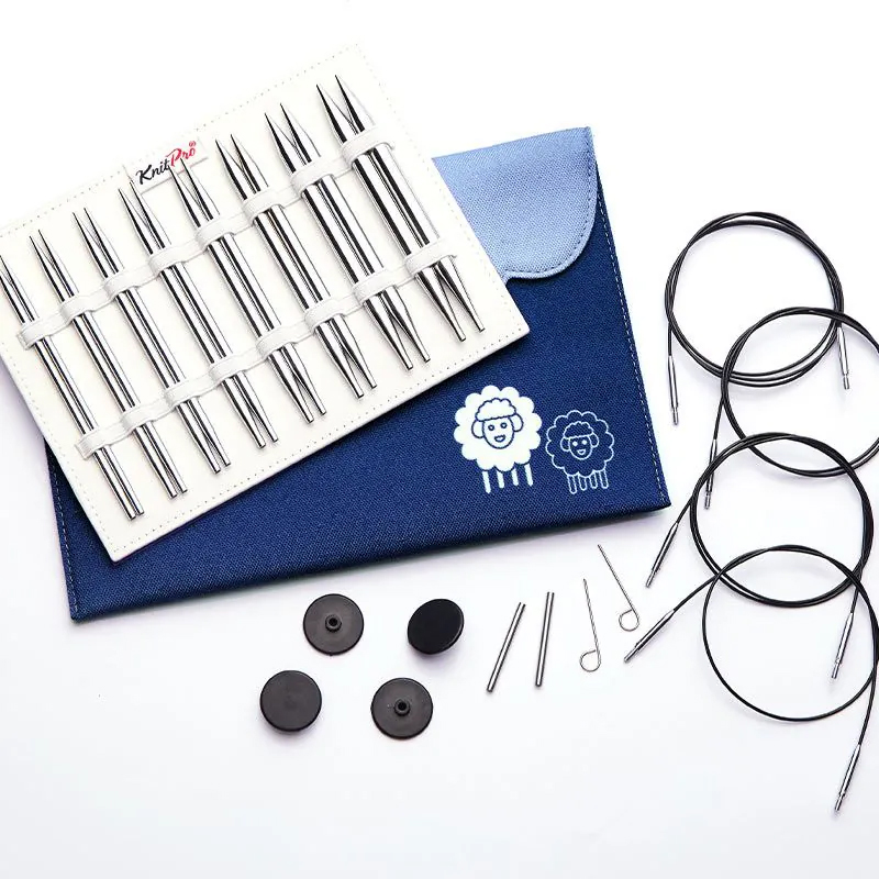 knitpro nova deluxe set - 8 nadelspitzen normal 13cm | 1st