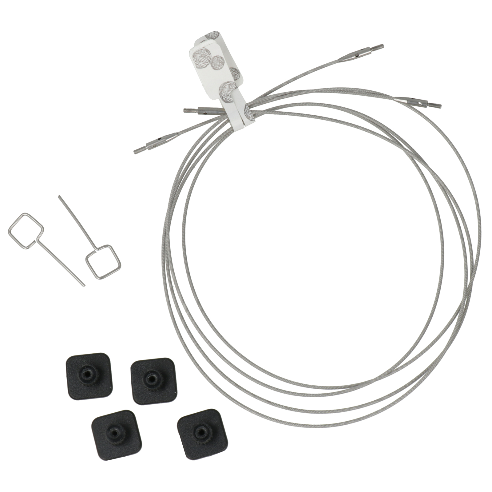 petite stainless steel cables knitpro - 40cm | 1pc