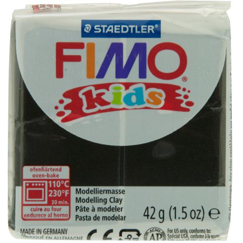 fimo kids black (9) 42gr | 1pc