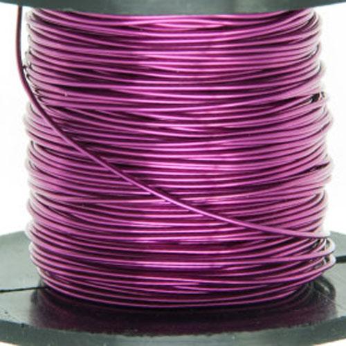 violet copper craft wire - diameter 0,50mm - 25mt spool | 1pc