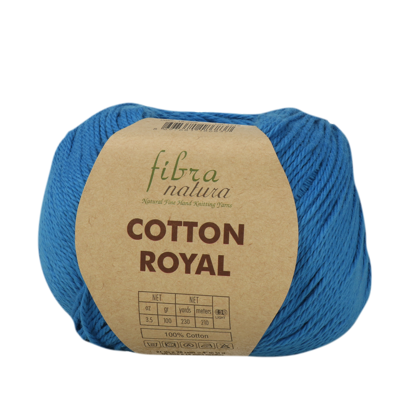 cotton royal fibra natura - denim (729) - 100gr (210mt) | 1pc