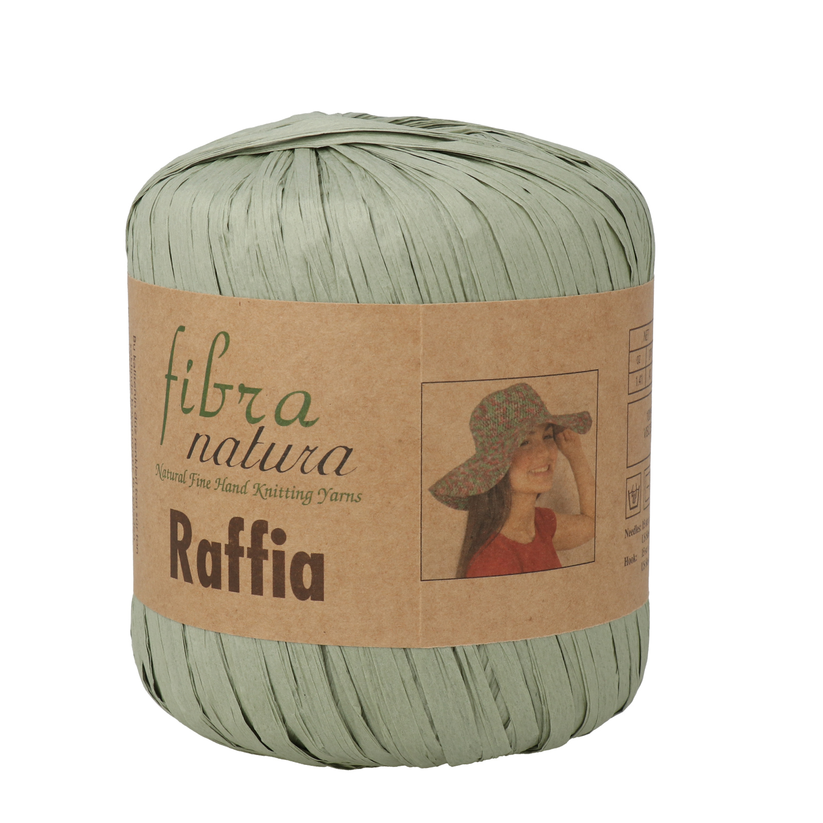 raffia fibra natura - selbei (30) - 40gr (90mt) | 1st