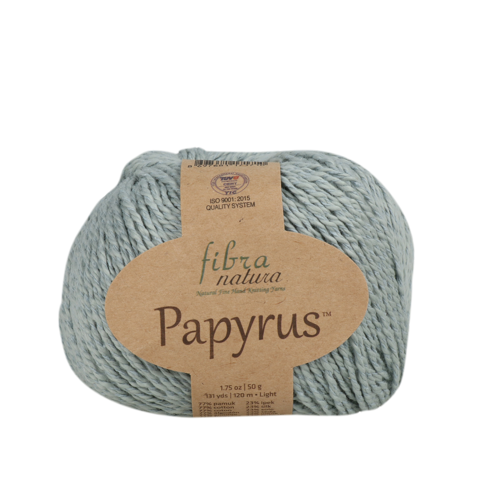 papyrus fibra natura - aqua (19) - 50gr (120mt) | 1pc