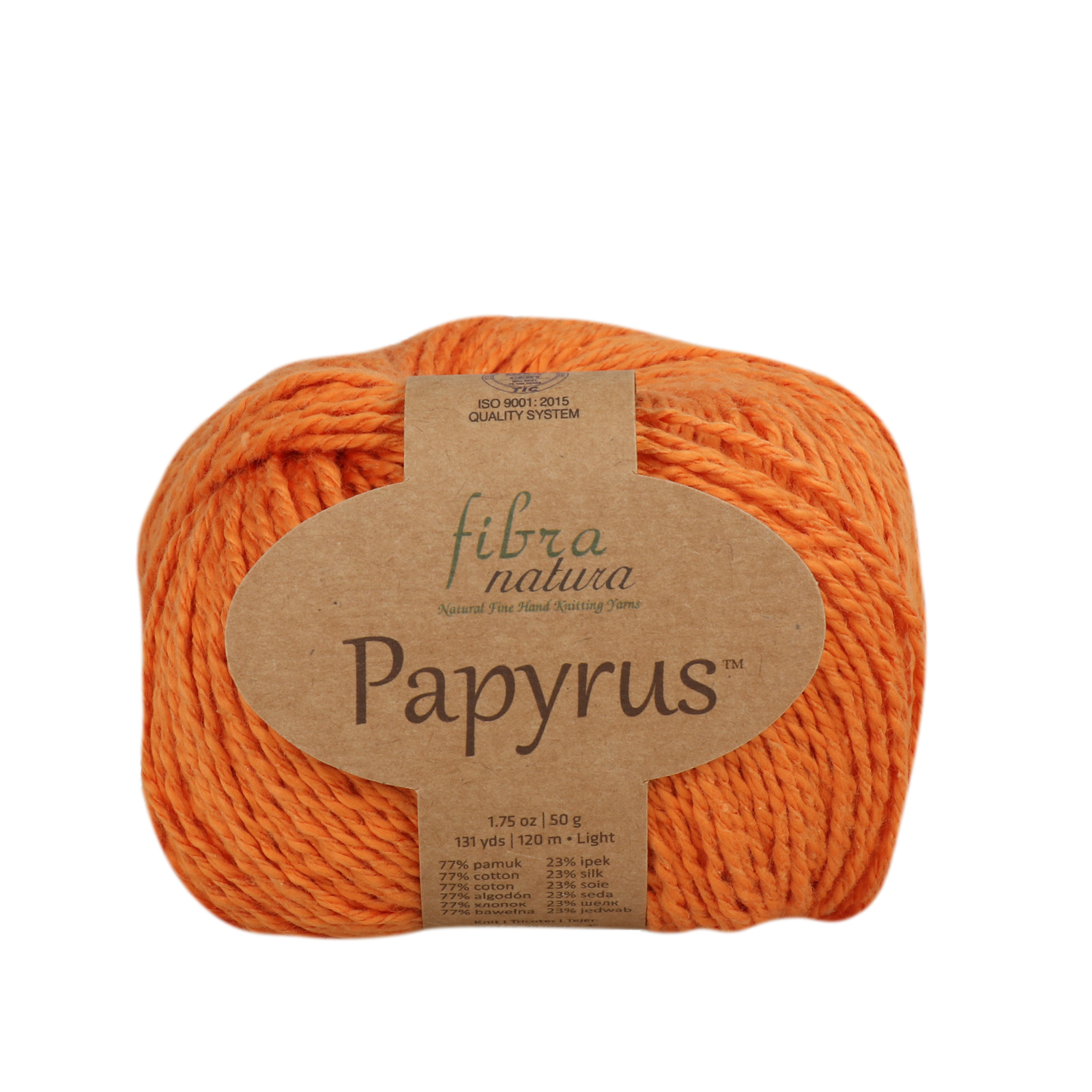 papyrus fibra natura - orange (31) - 50gr (120mt) | 1pc