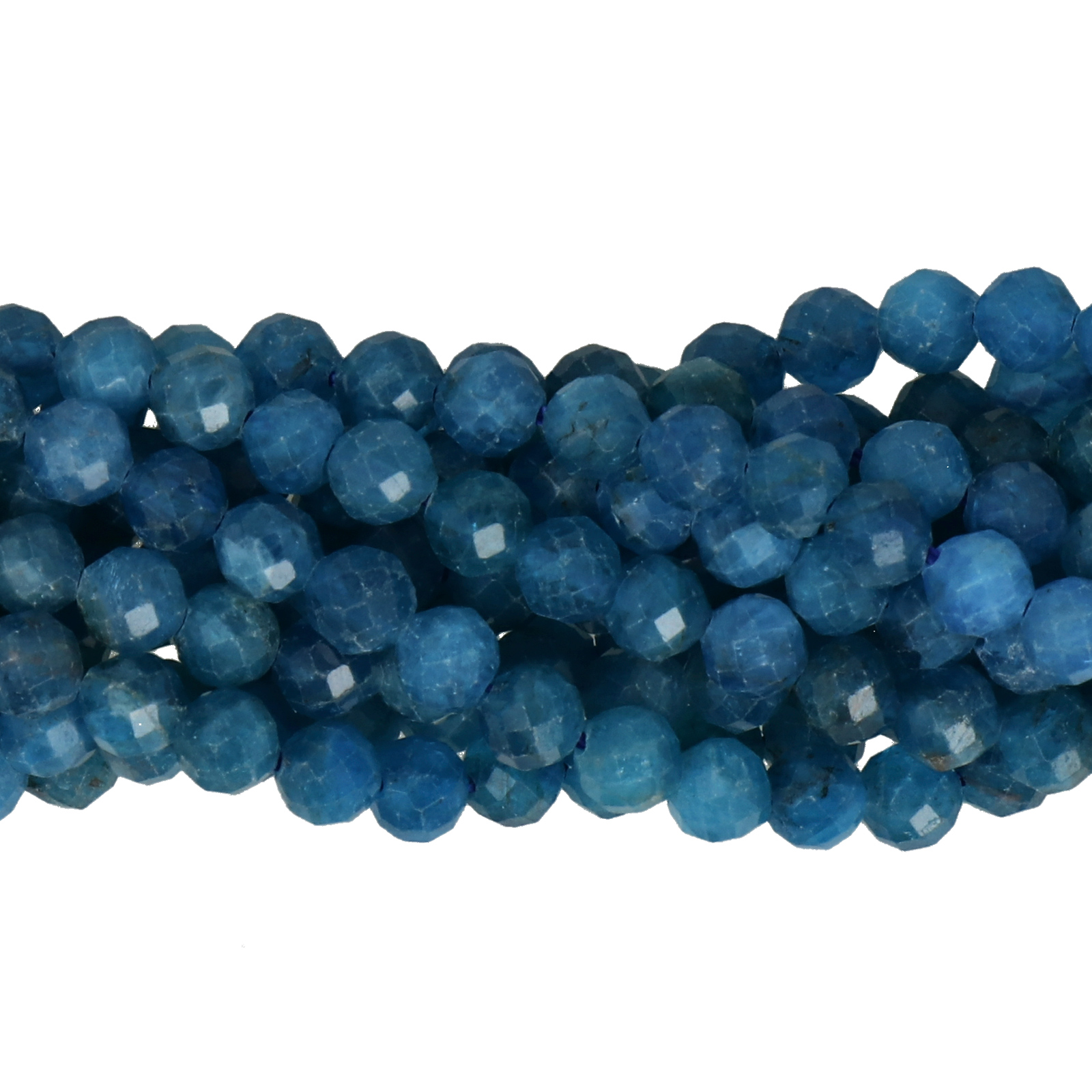 apatite faceted round 4-4,5mm | 15/16-inch strand