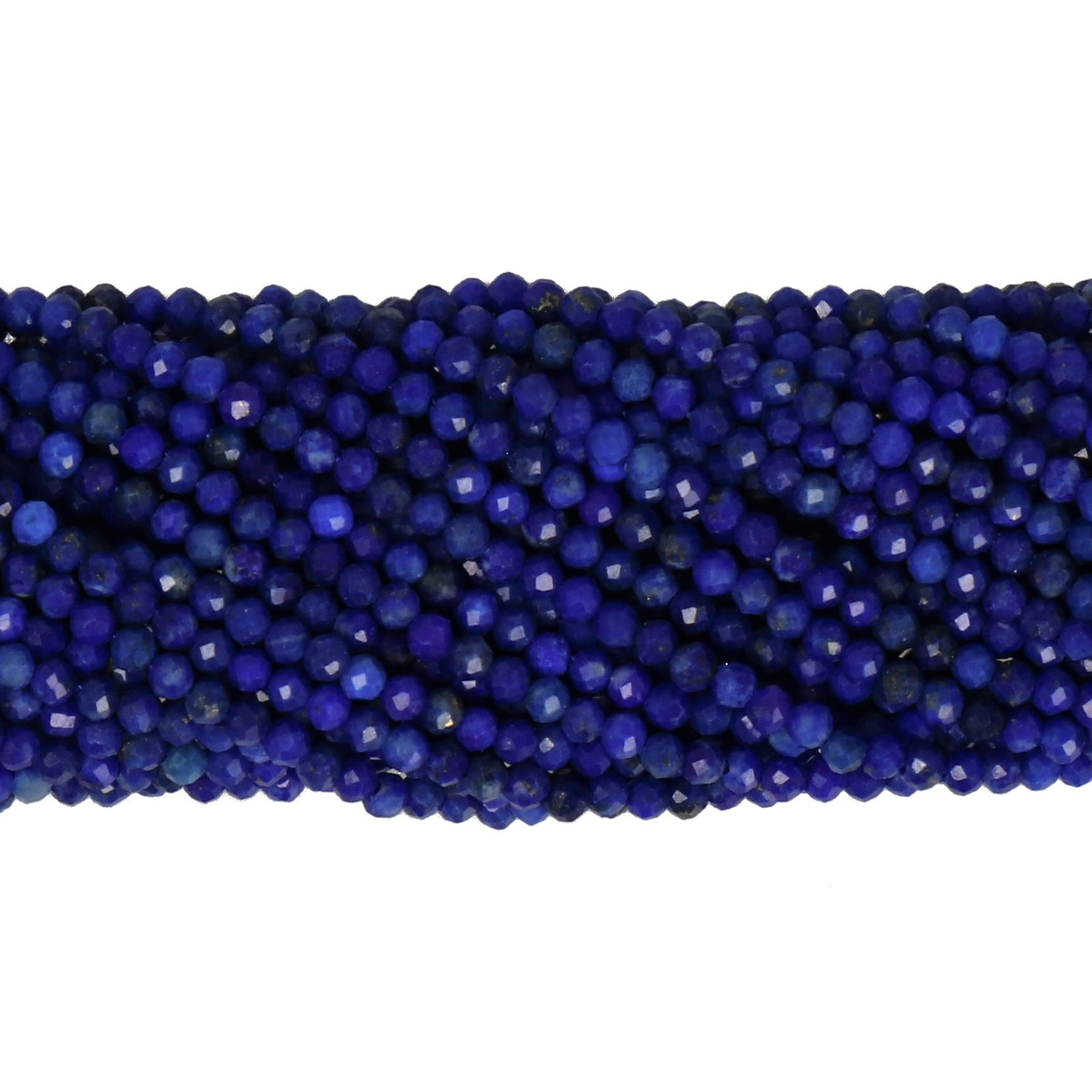 lapis lazuli facettiertes runde 2mm | strang 38/40cm