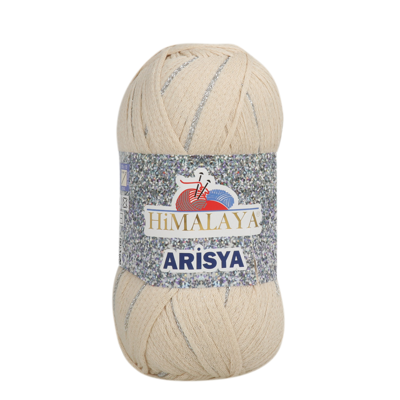 himalaya arisya - elfenbein glitter (3) - 100gr (250mt) | 1st
