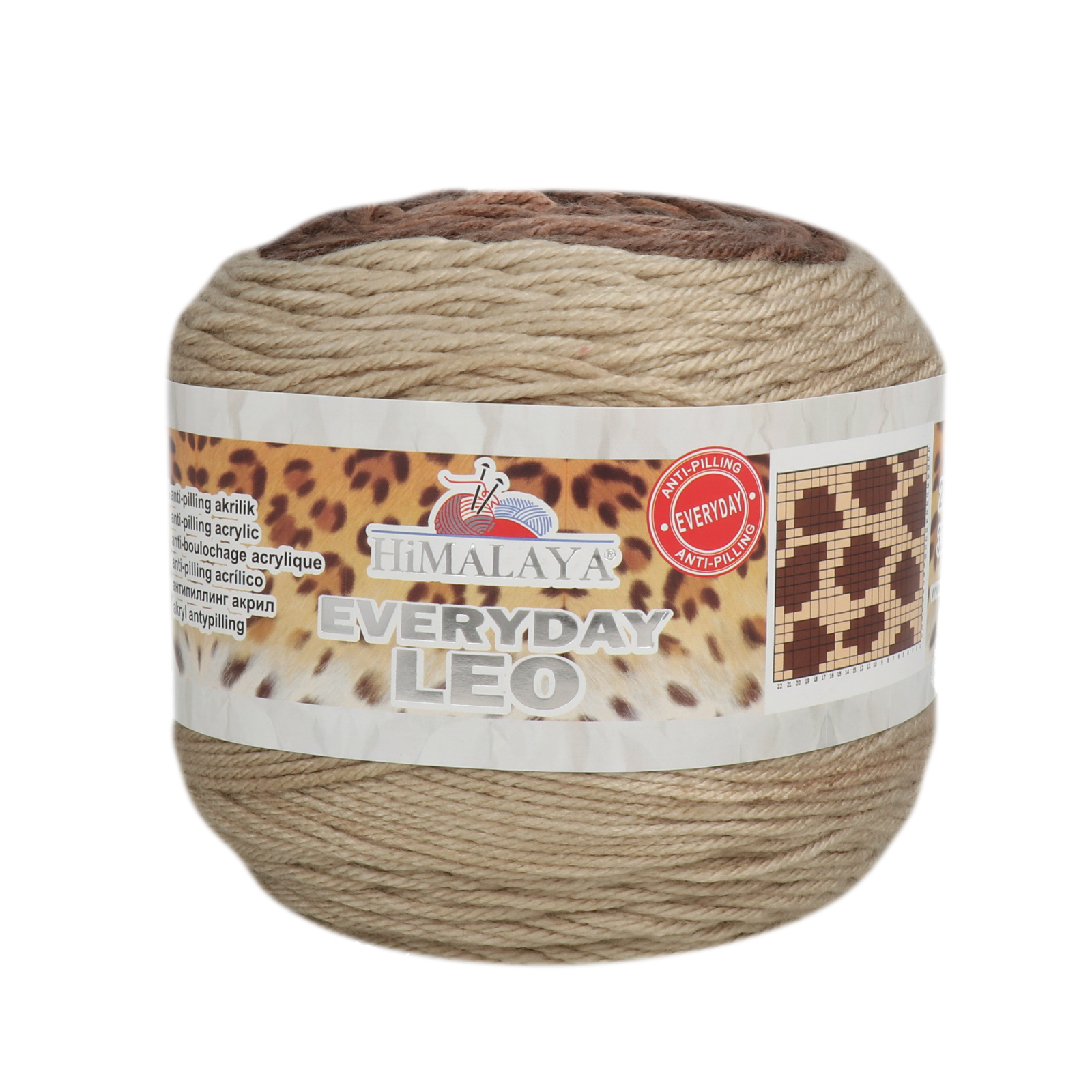 himalaya everyday leo - brown/light beige (70707) - 200gr (330mt) | 1pc
