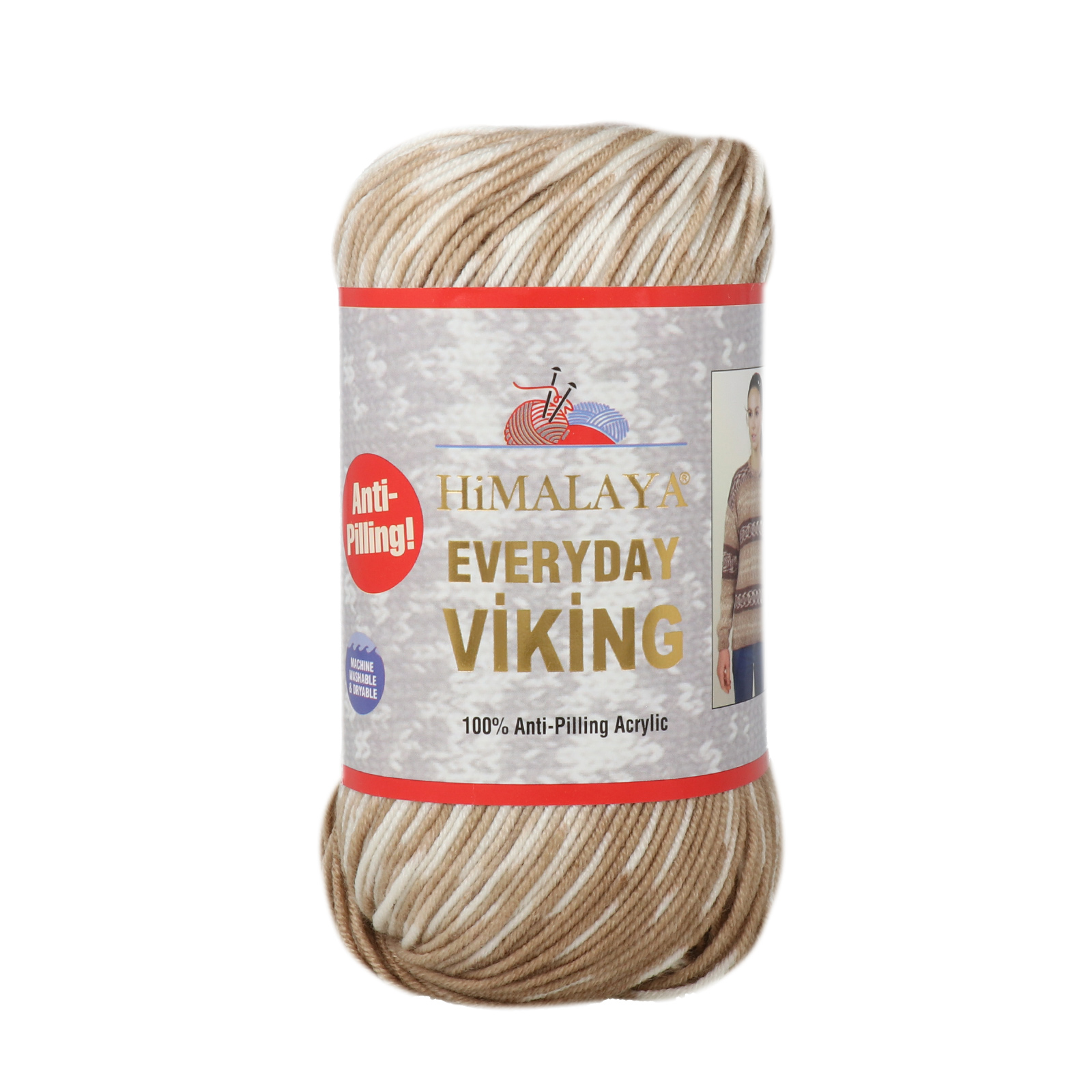 himalaya everyday viking - cream/sand/brown (70503) - 100gr (250mt) | 1pc