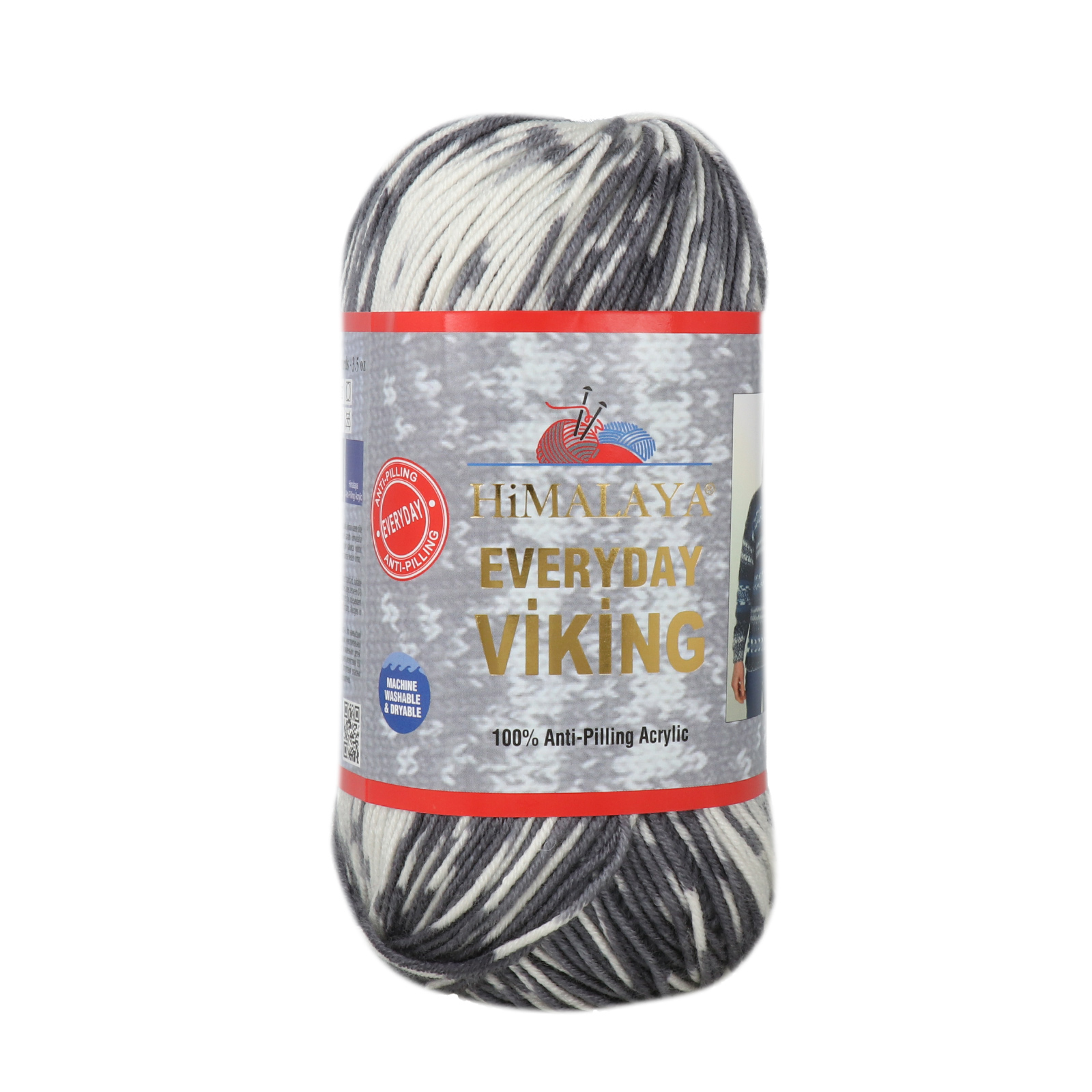 himalaya everyday viking - dark grey/white/blue (70506) - 100gr (250mt) | 1pc