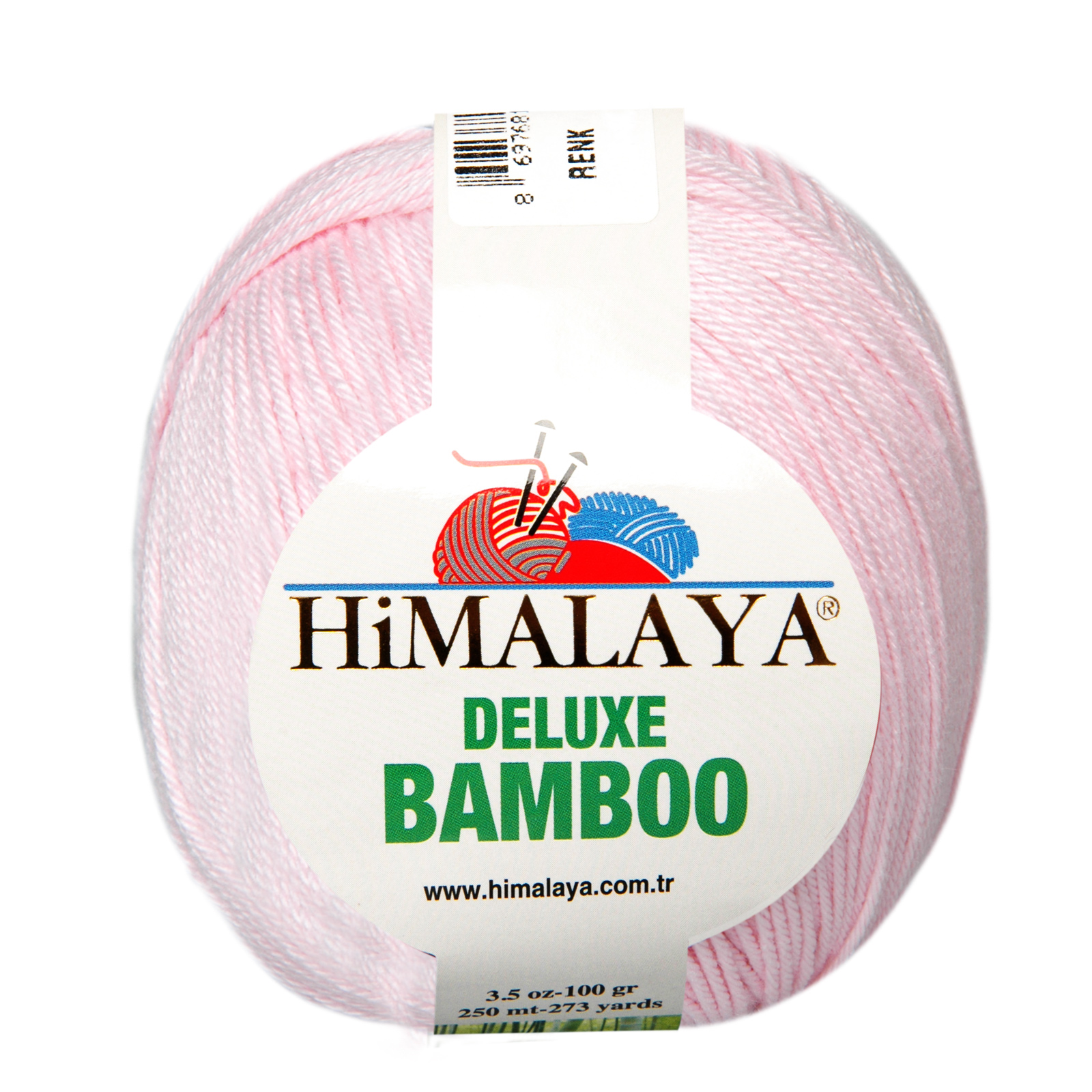 himalaya deluxe bamboo - baby rosa (6) - 100gr (250mt) | 1st
