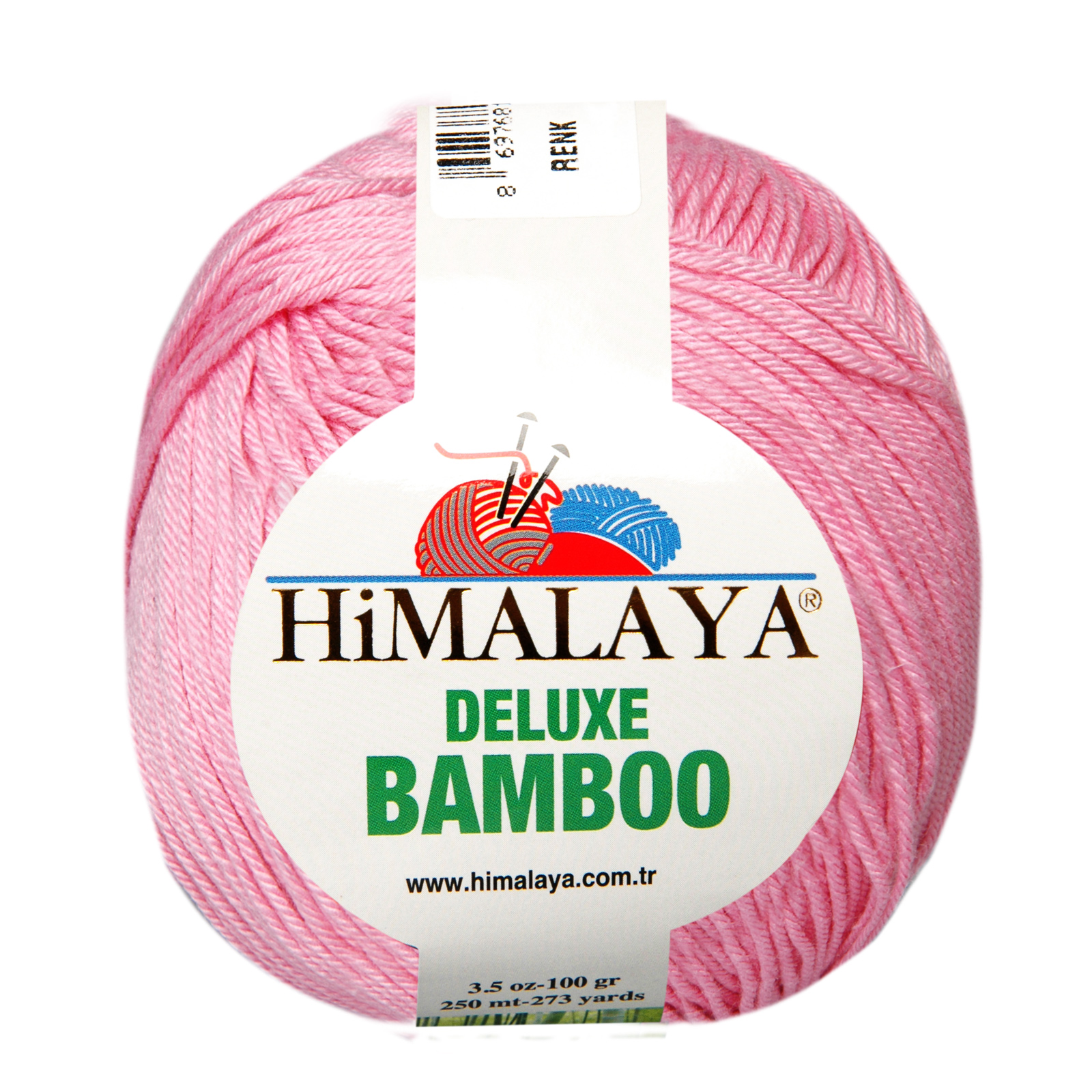 himalaya deluxe bamboo - pink (07) - 100gr (250mt) | 1pc