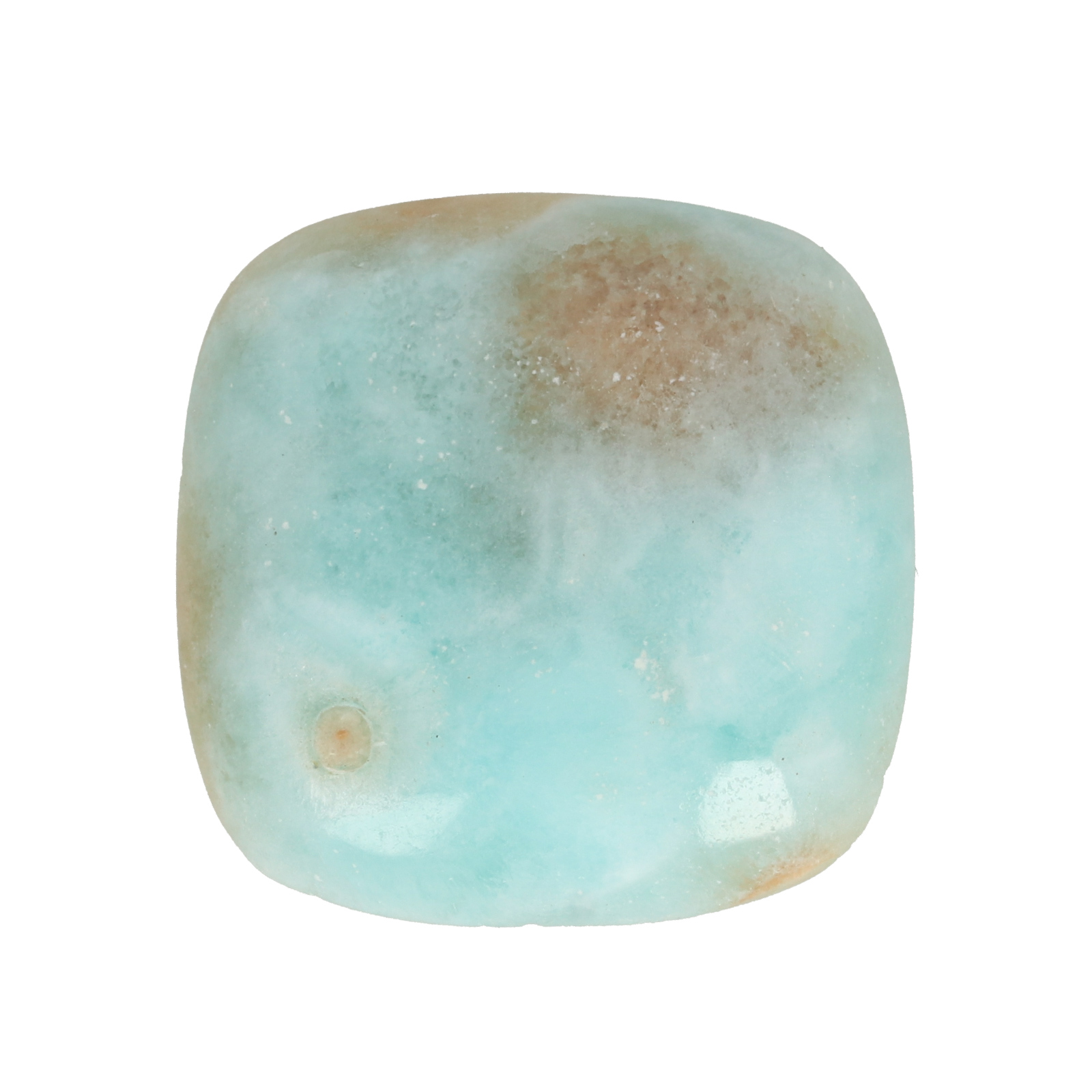emimorfite cabochon smooth square 27mm | 1pc