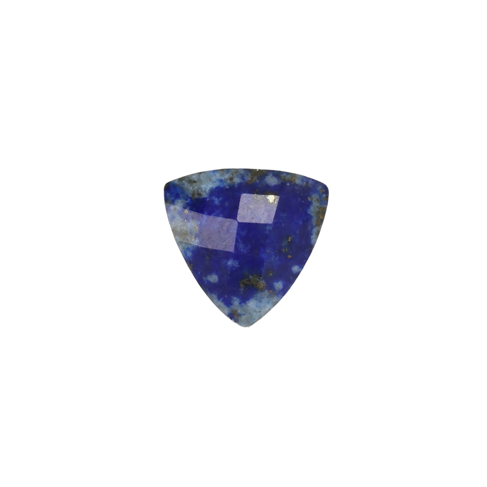 cabochon lapis lazuli facettiertes dreieck 10mm | 1st