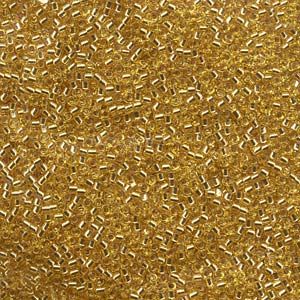 miyuki delica 10/0 - silver lined gold | 8gr