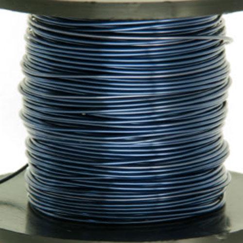 dark blue copper craft wire - diameter 0,5mm - 25mt spool | 1pc