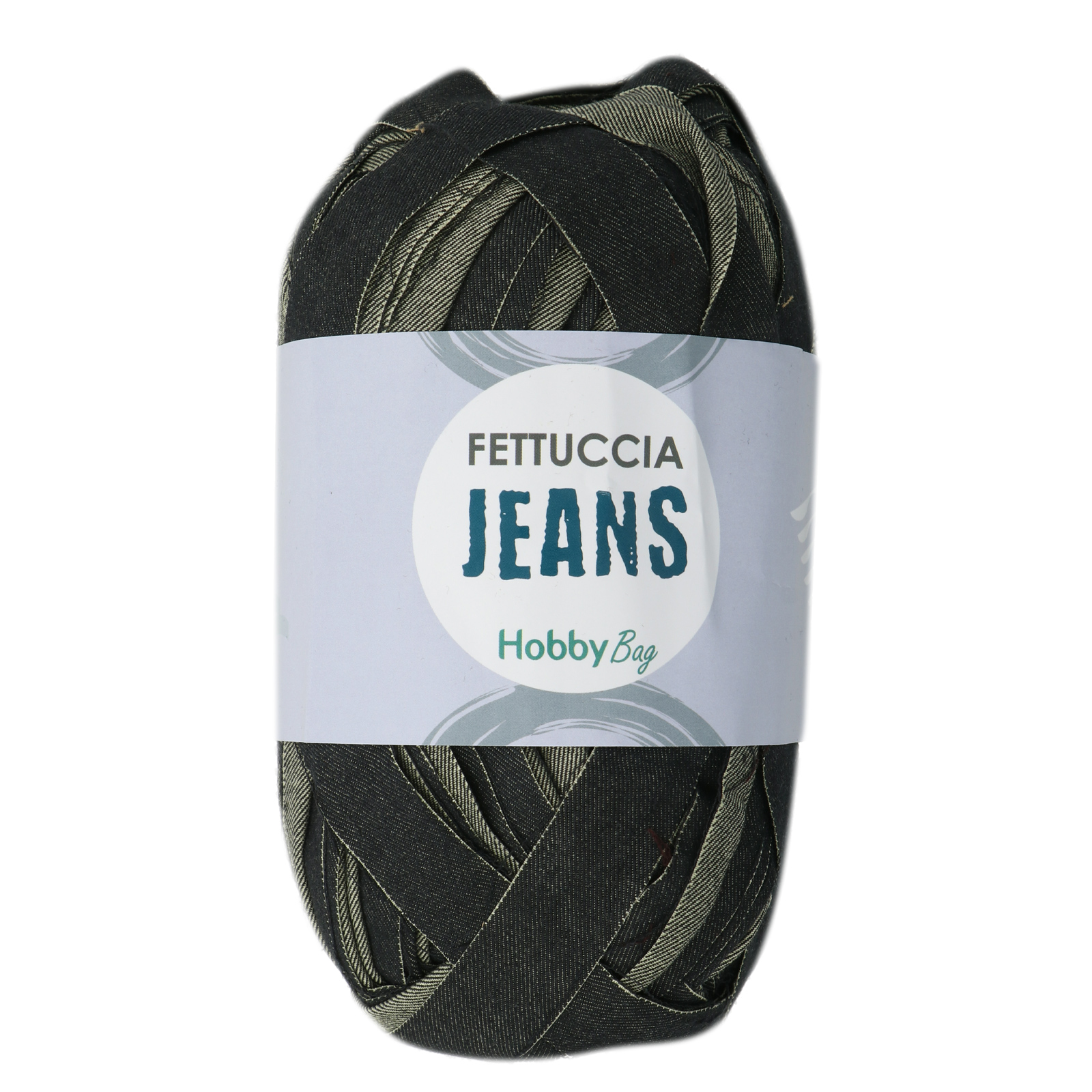 hobbybag jeans t-shirt yarn - black (12) - 200gr (47mt) | 1pc