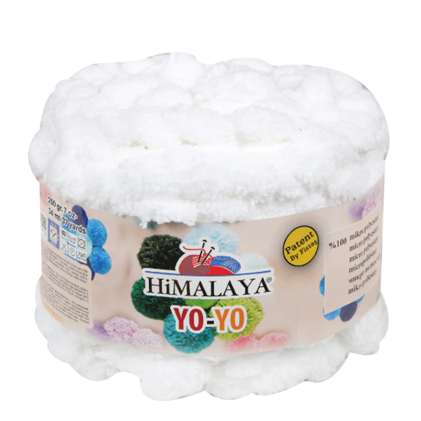 himalaya yo-yo - white (82101) - 200gr (34mt) | 1pc