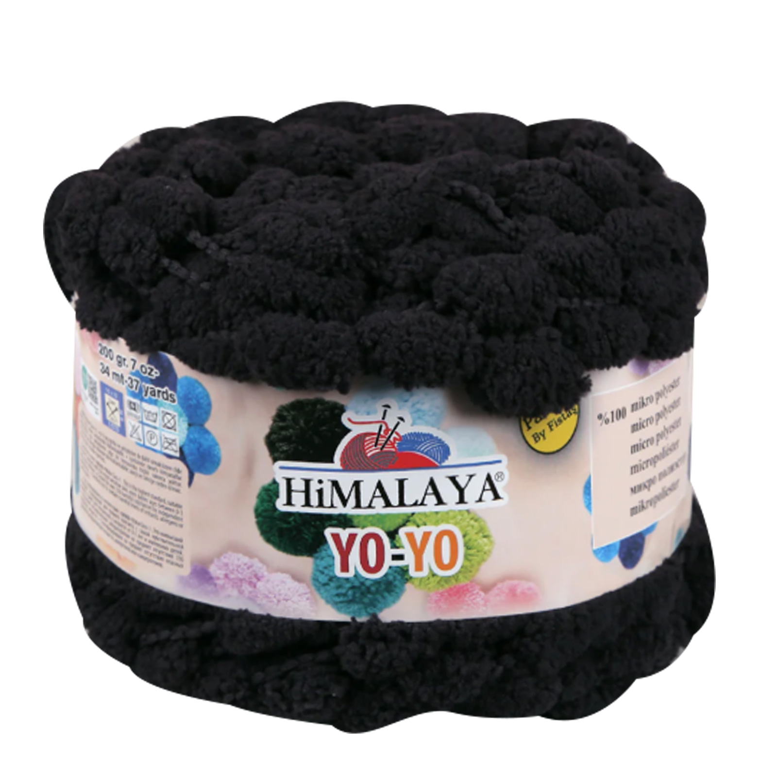 himalaya yo-yo - black (82126) - 200gr (34mt) | 1pc