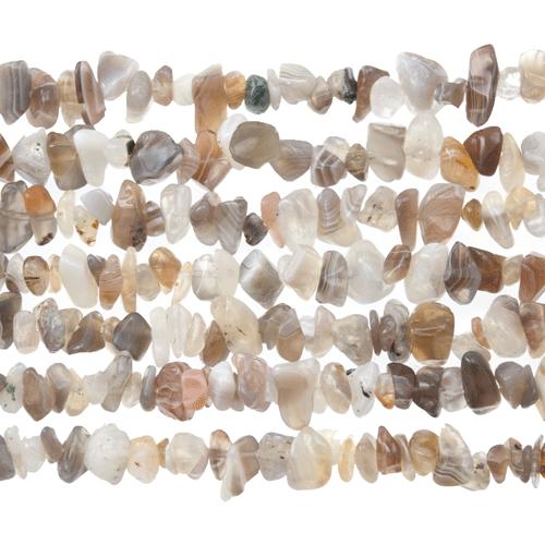 botswana achat chips 5-10mm | strang 80/85cm