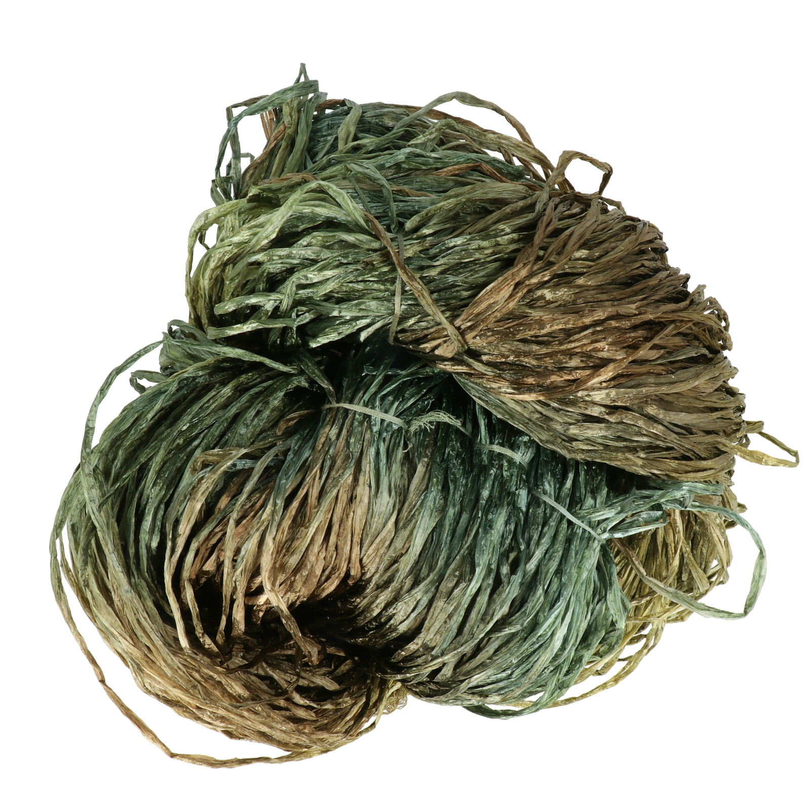 viscose raffia hobbybag - glossy moss 250gr | 1pc