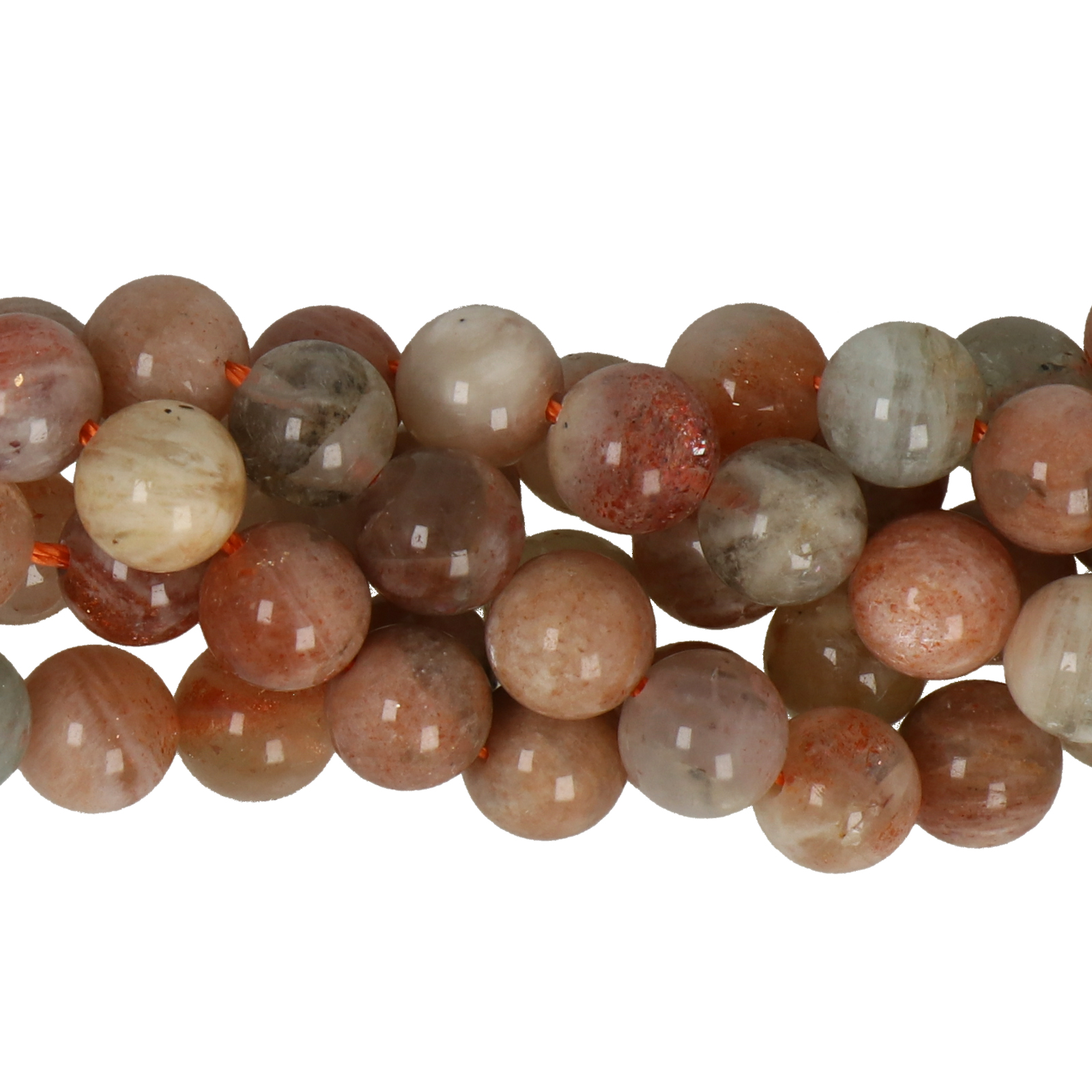 arusha sonnestein glatt runde 8mm | 10st