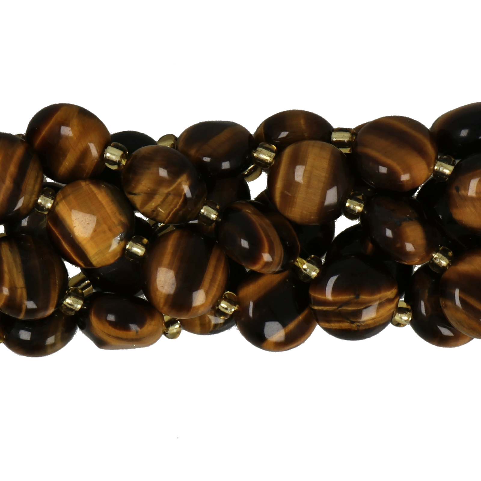 brown tiger eye smoooth coin 10mm | 4pc