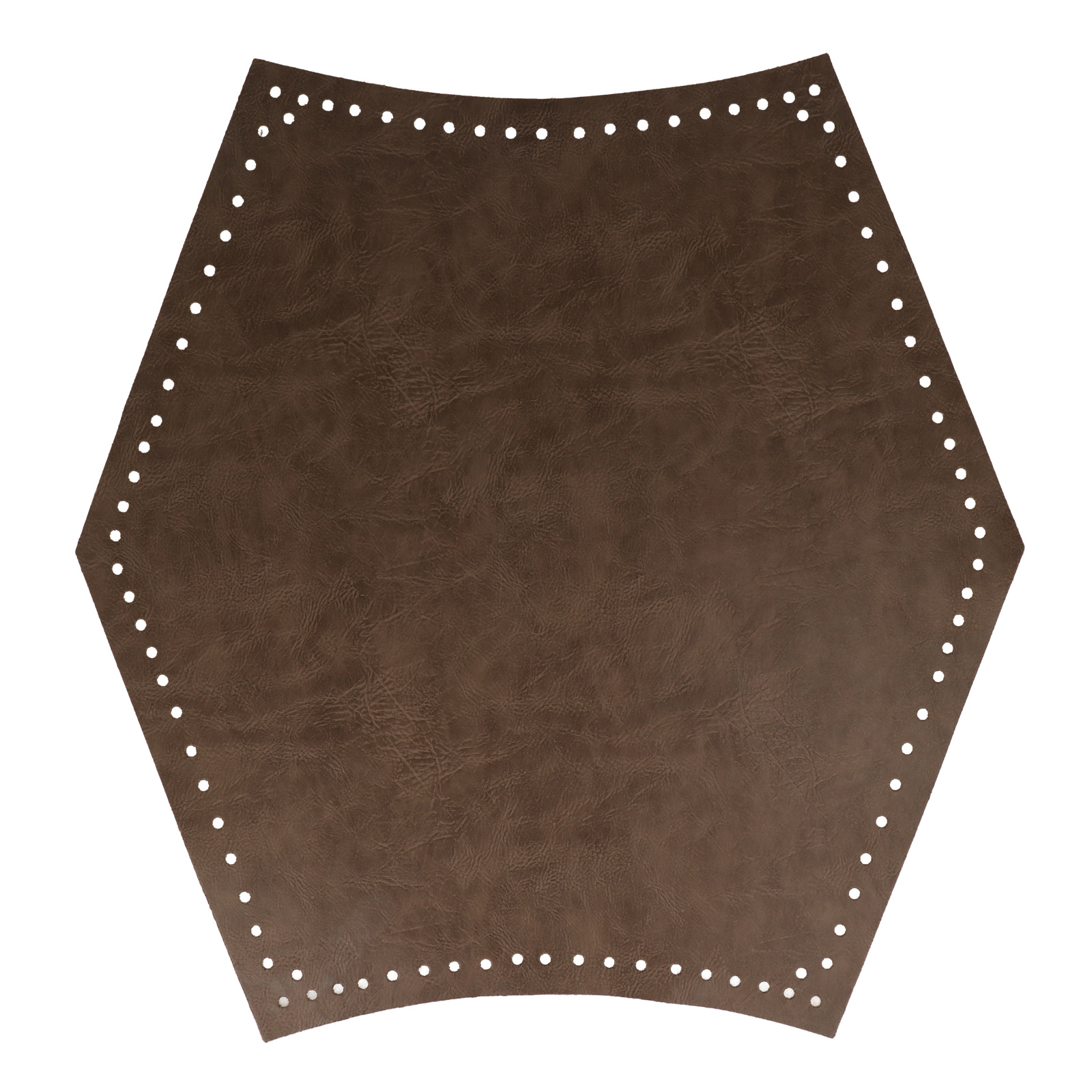 hobo bag set - pu leather taupe - 38x36cm | 1pc