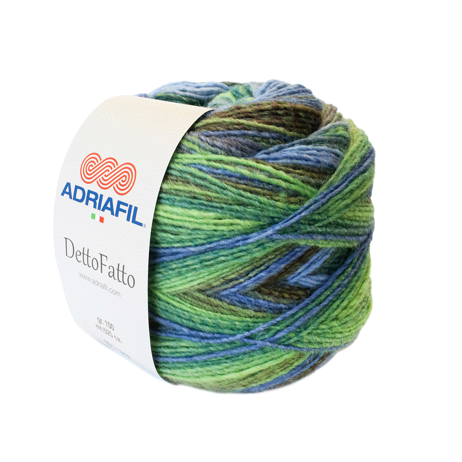adriafil dettofatto - acid green/sky/moss (86) - 150gr (525mt) | 1pc