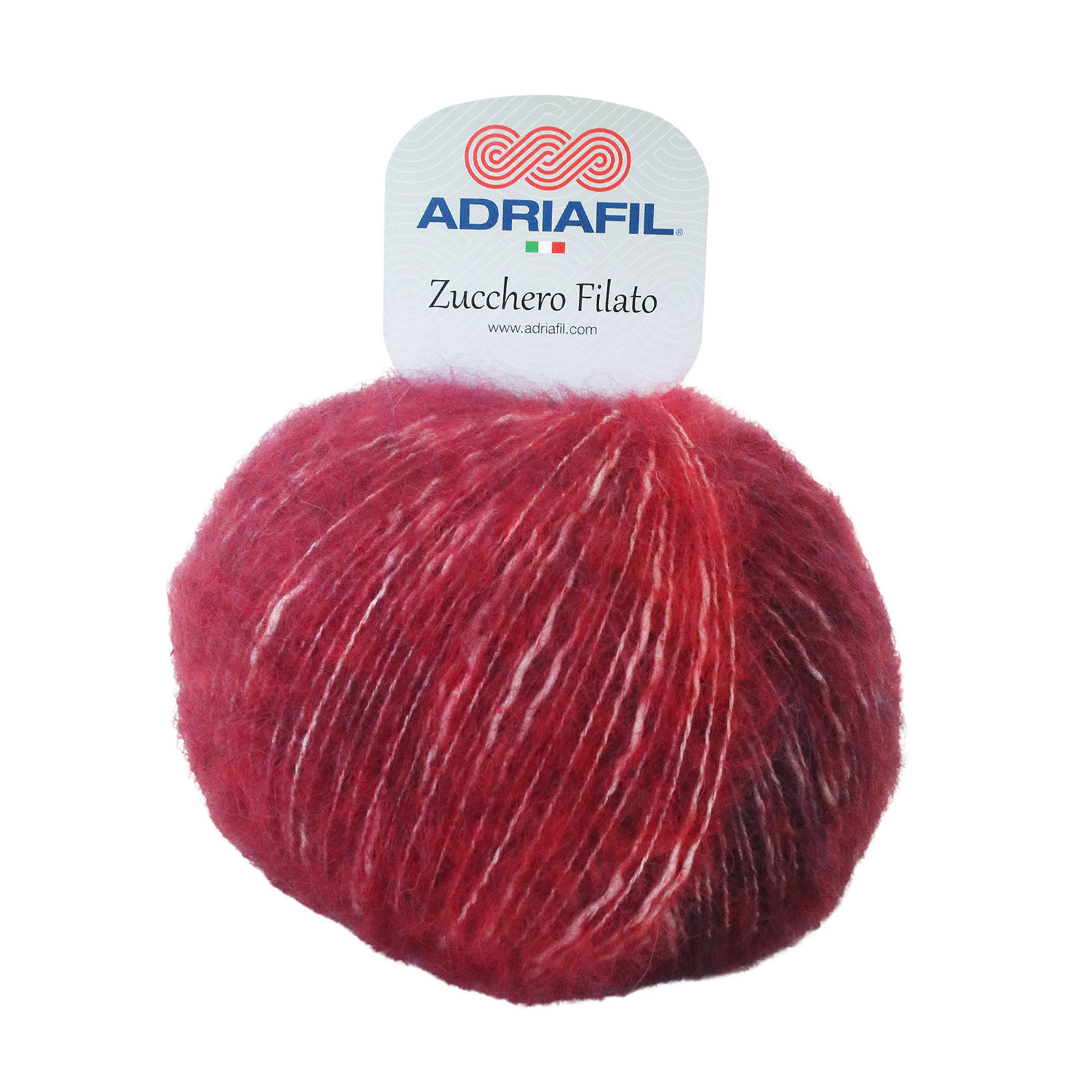 adriafil zucchero filato - coral/wine (84) - 50gr (175mt) | 1pc