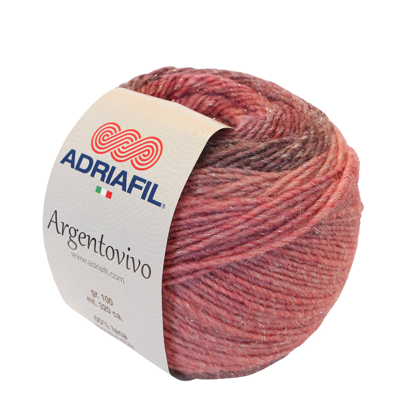 adriafil argentovivo - plum (83) - 100gr (320mt) | 1pc