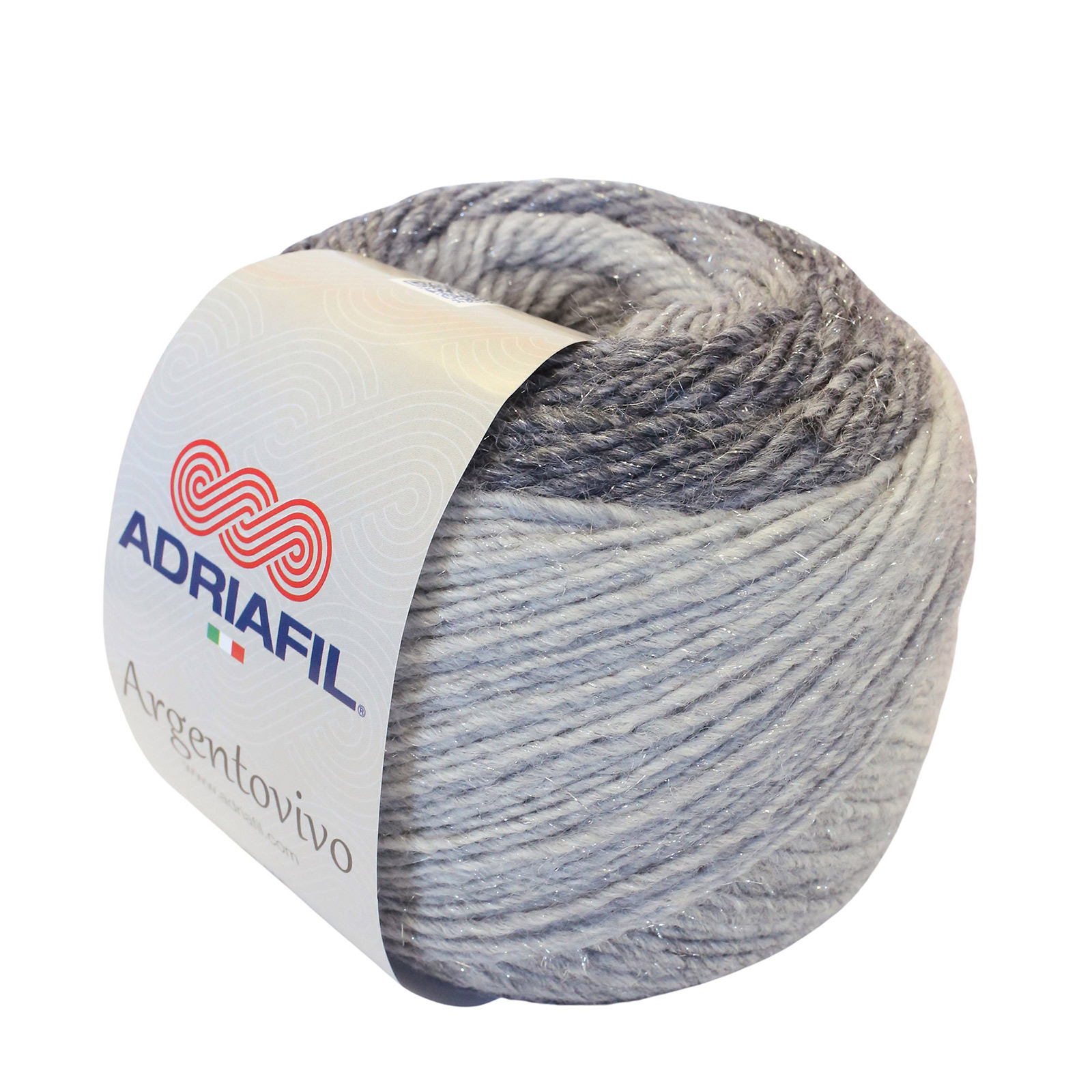adriafil argentovivo - grey (85) - 100gr (320mt) | 1pc