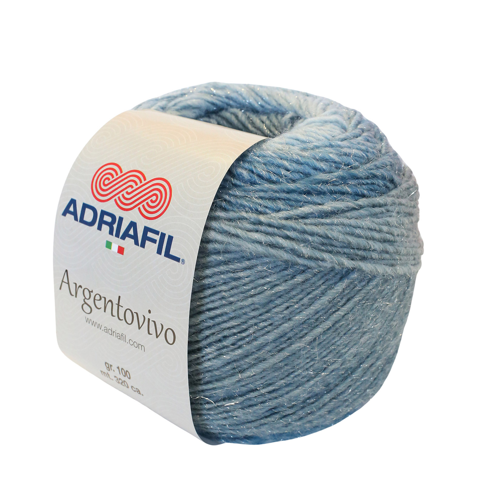adriafil argentovivo - sky blue (81) - 100gr (320mt) | 1pc