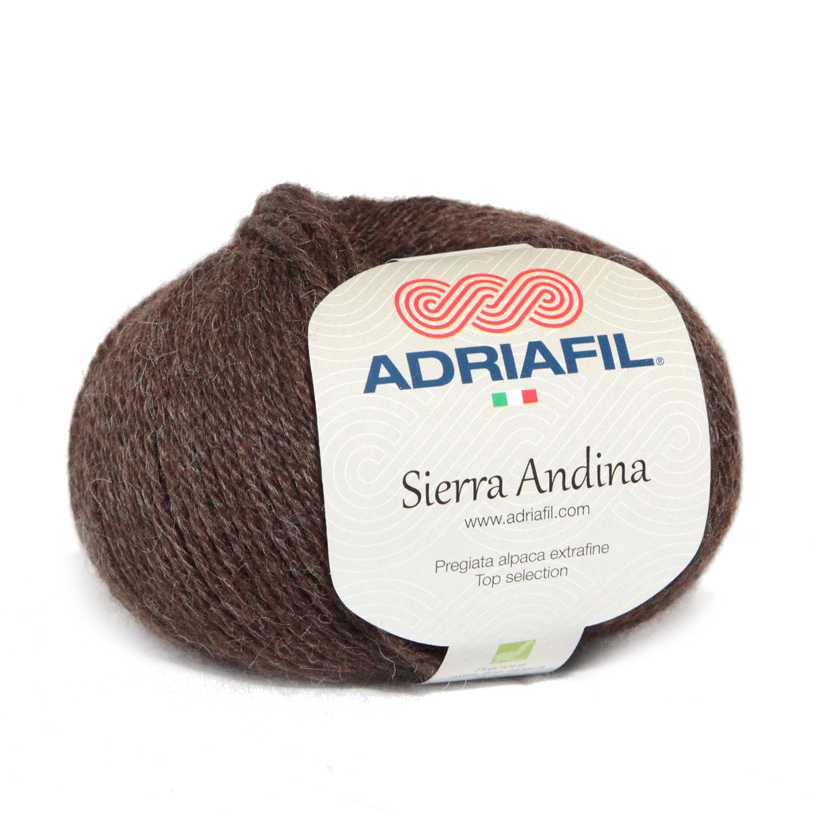 adriafil sierra andina - brown (86) - 50gr (133mt) | 1pc
