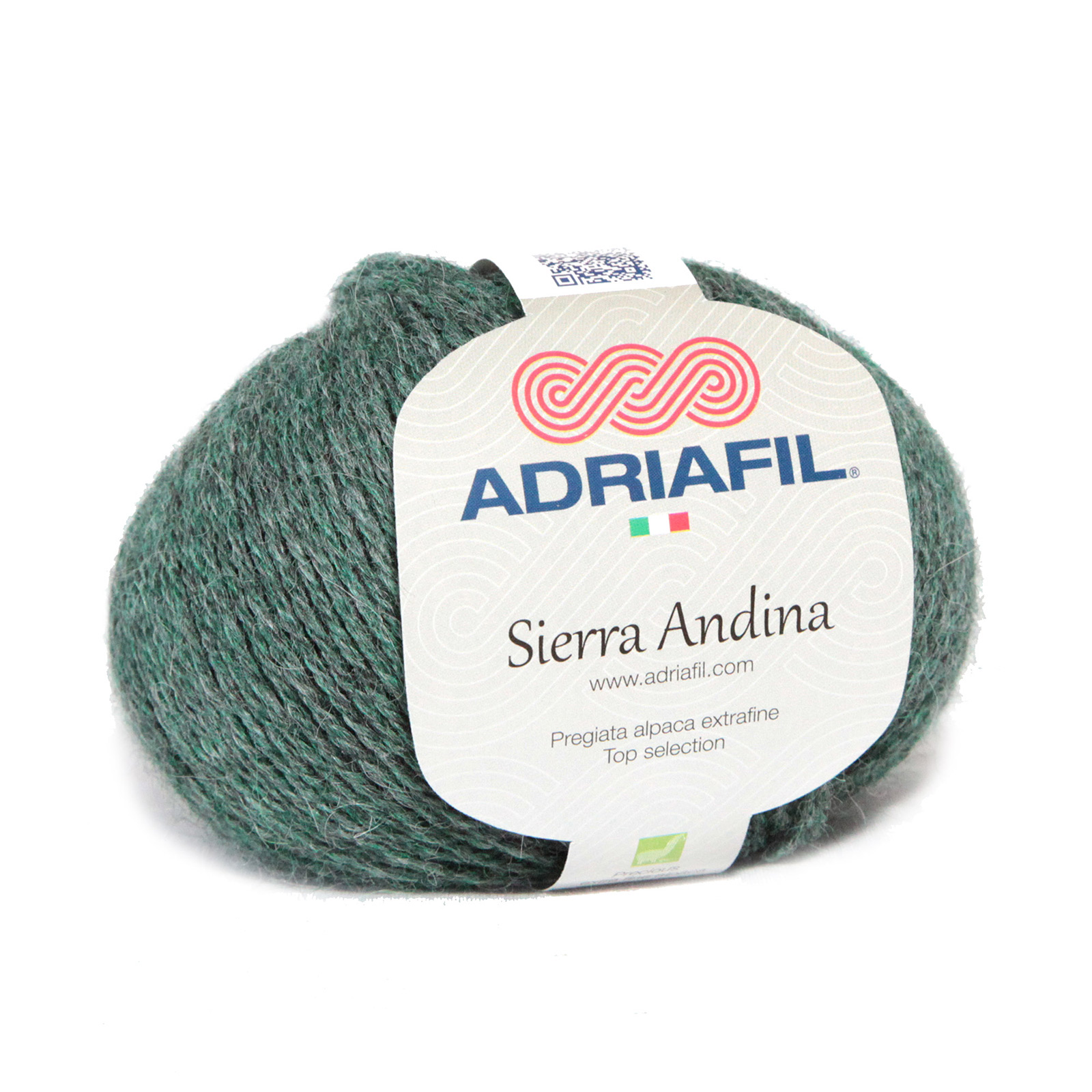 adriafil sierra andina - bottle green (15) - 50gr (133mt) | 1pc
