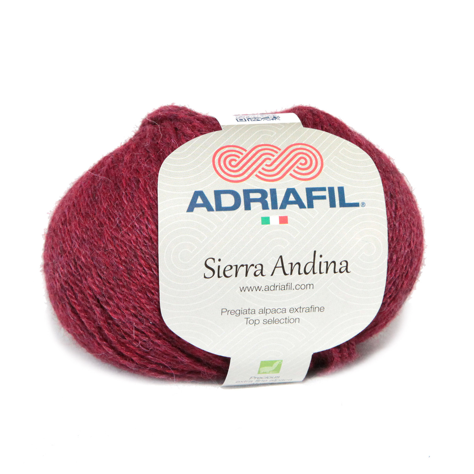 adriafil sierra andina - bordeaux (21) - 50gr (133mt) | 1pc