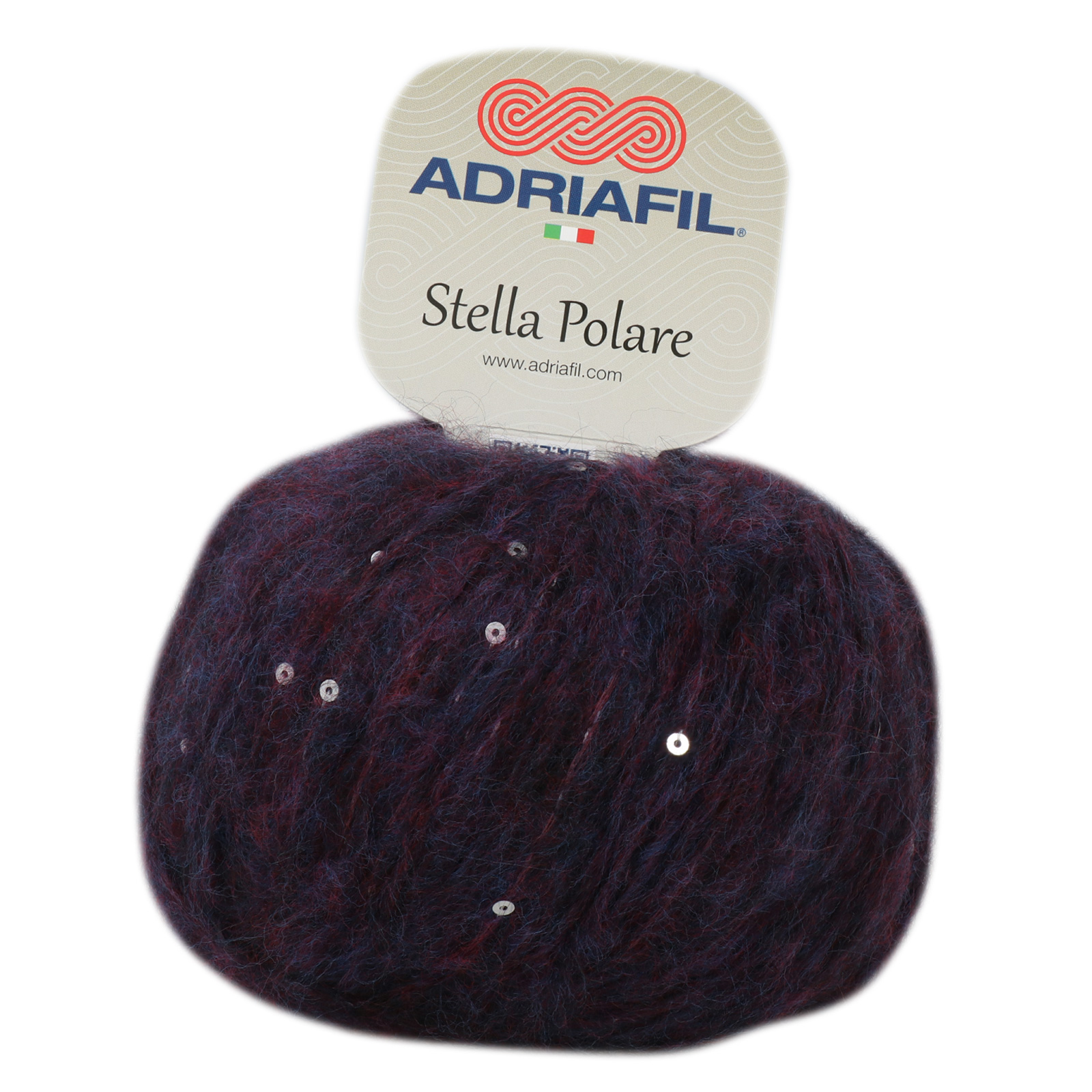 adriafil stella polare - plum (43) - 50gr (90mt) | 1pc