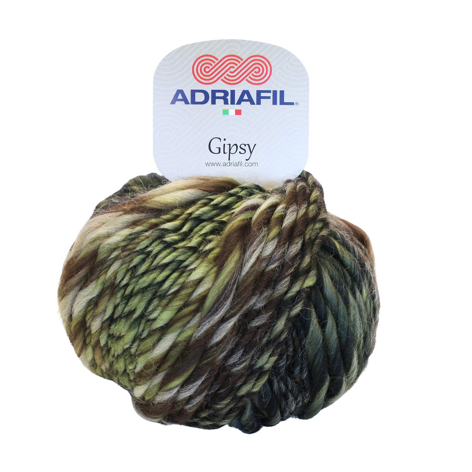 adriafil gipsy - mix militärgrün (27) - 50gr (50mt) | 1st