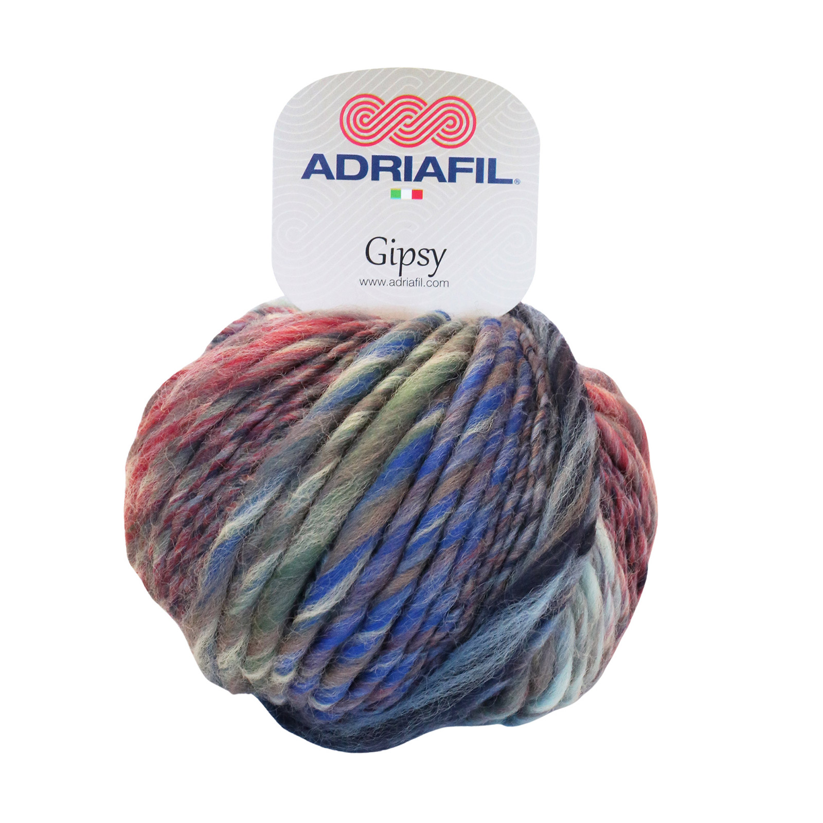 adriafil gipsy - mix blau koralle (22) - 50gr (50mt) | 1st