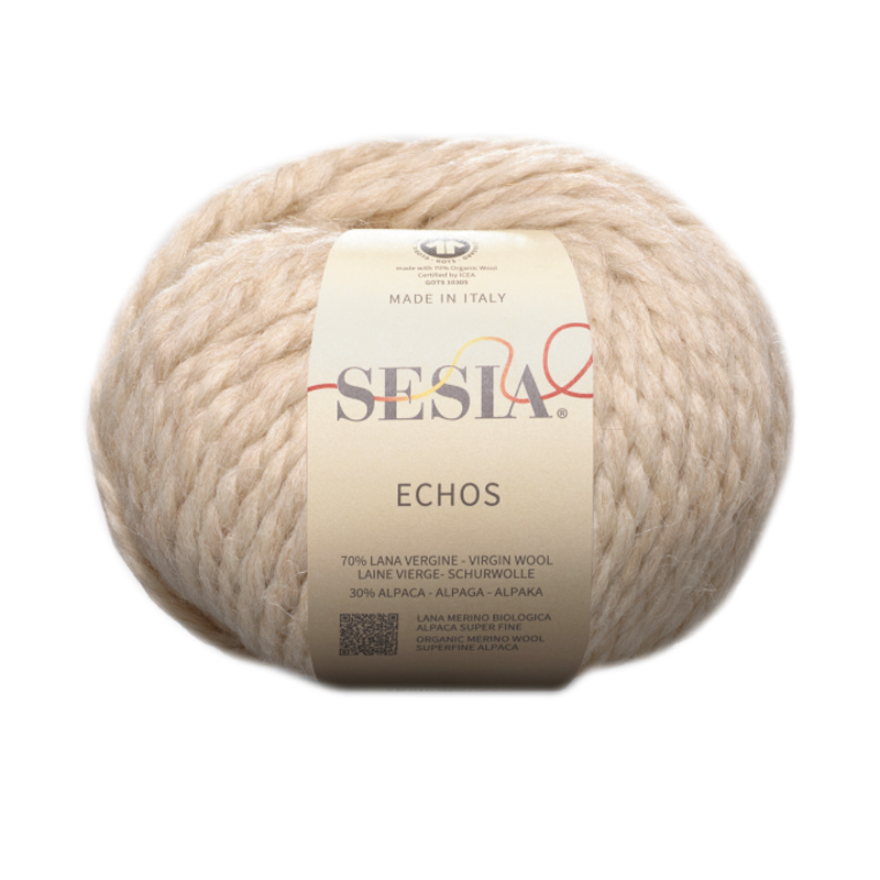 sesia echos - light ecrù (0052) - 50gr (50mt) | 1pc
