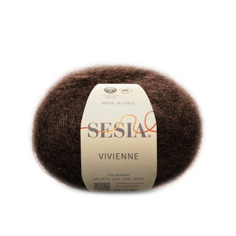 sesia vivienne - dark brown (4576) - 25gr (210mt) | 1pc