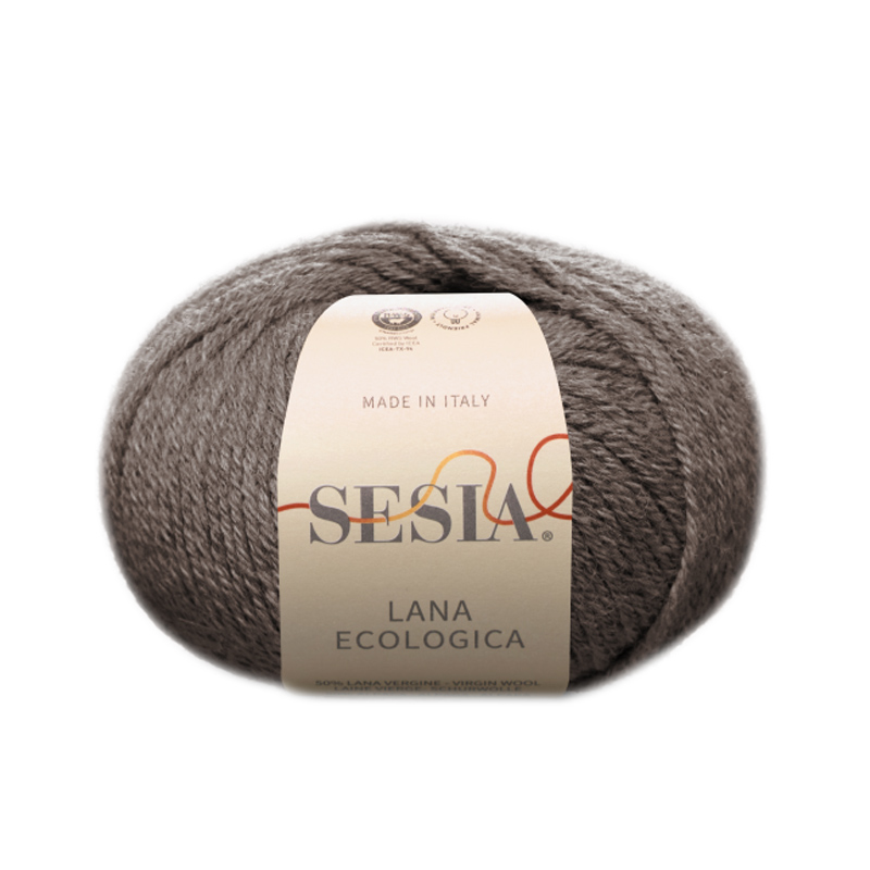 sesia lana ecologica - cuoio (0152) - 50gr (85mt) | 1pc