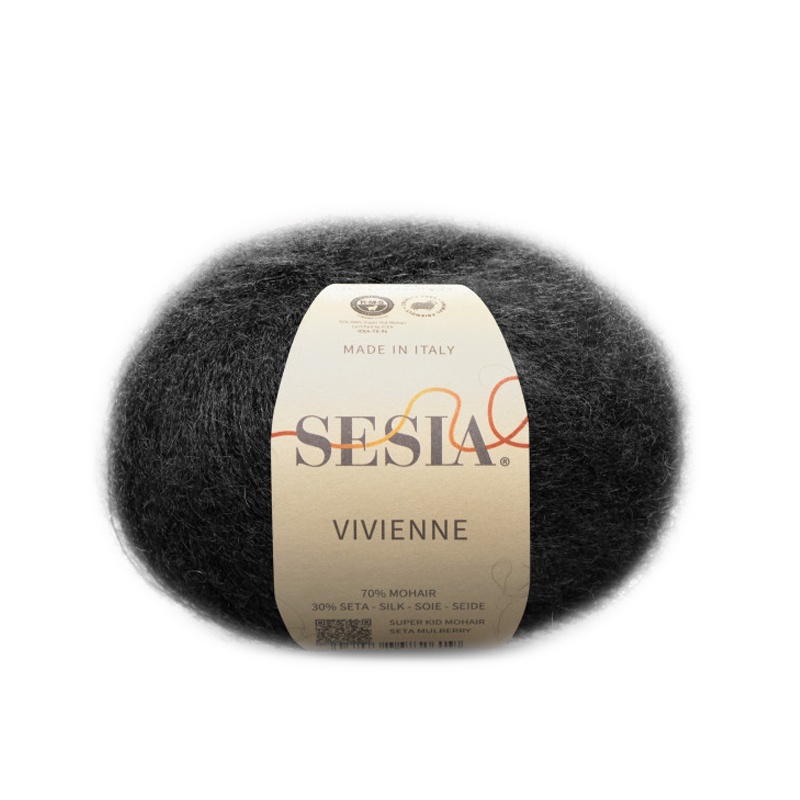 sesia vivienne - black (0067) - 25gr (210mt) | 1pc