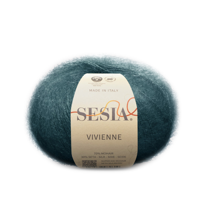 sesia vivienne - teal (0501) - 25gr (210mt) | 1pc