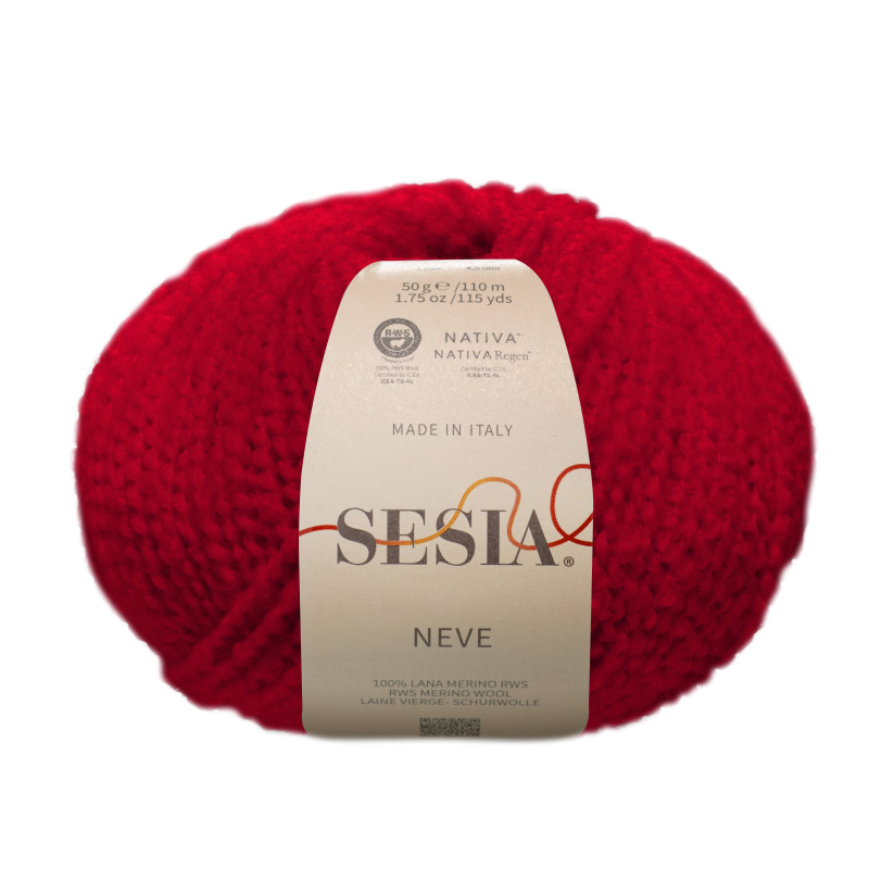 sesia neve - rot (0163) - 50gr (110mt) | 1st