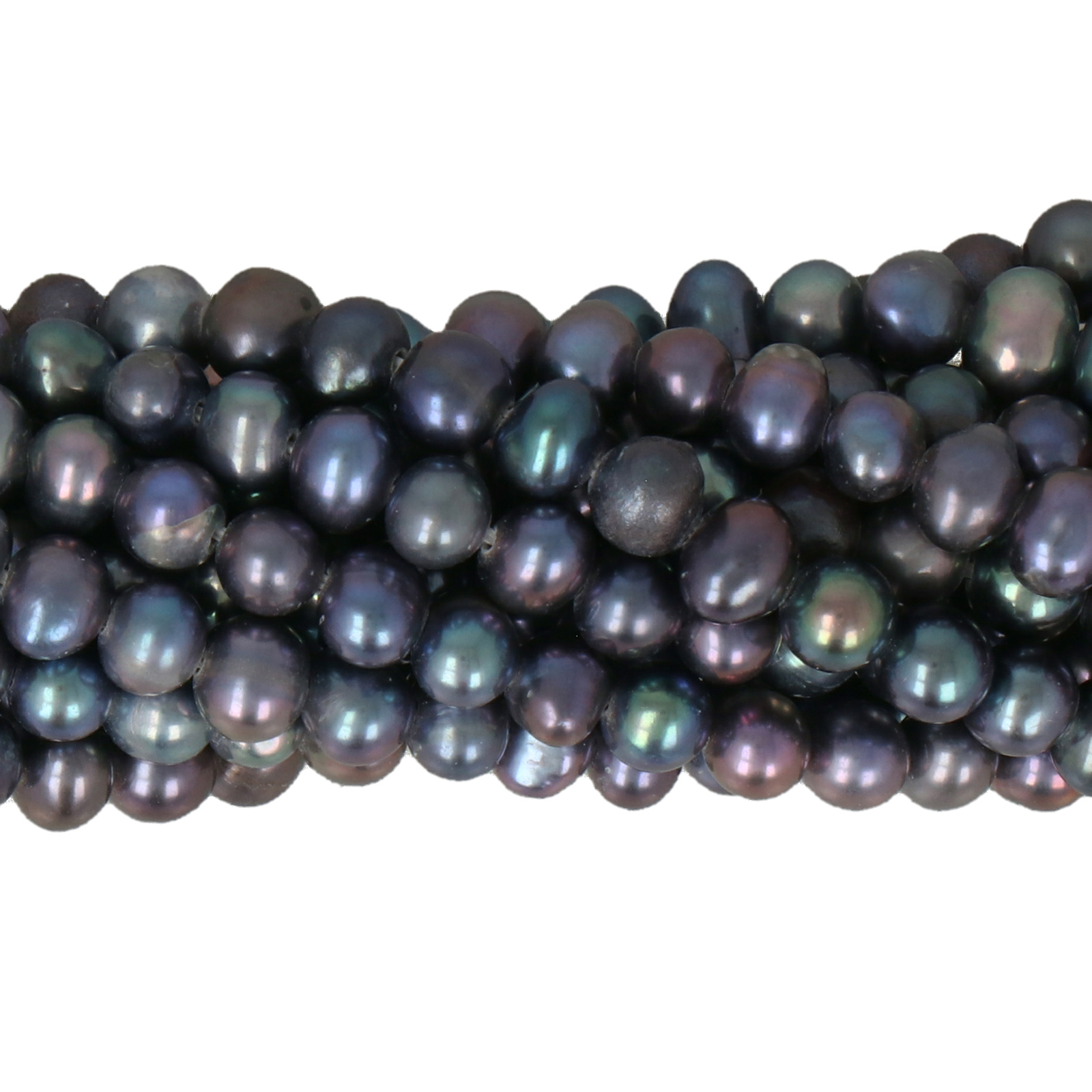 freshwater pearls peacock potato 4-5mm | 14/15-inch strand